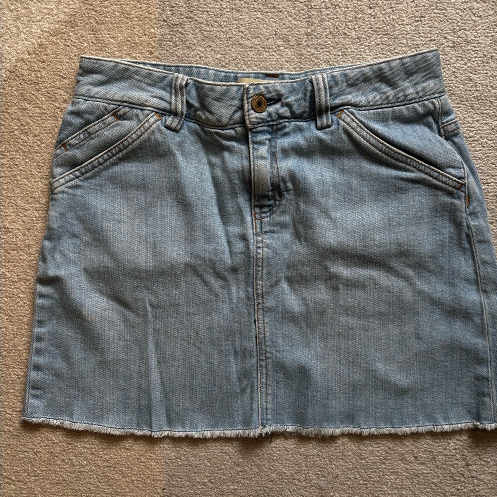Vintage Gap Jeans Denim Mini Skirt